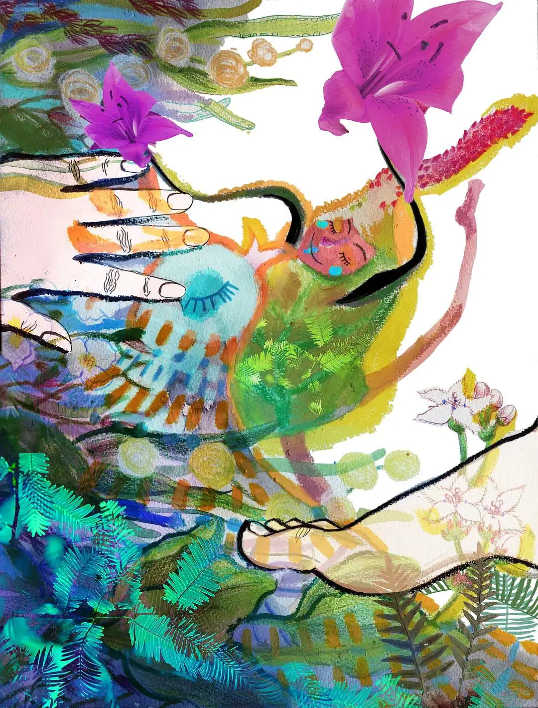 花